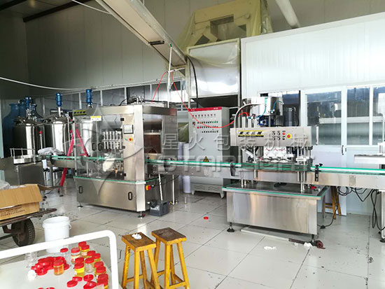 扶余市華盛農產品進出口引進先進花生醬灌裝生產線，助推產業升級